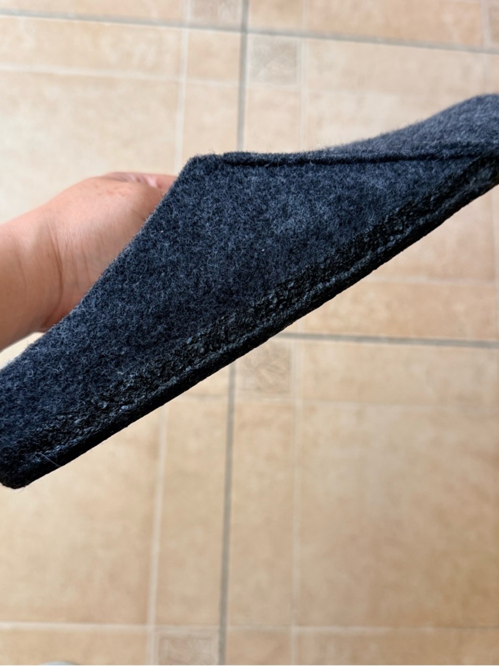 Birkenstock Zermatt Slipper Charcoal Wool felt and shearling Fuzzy Slipper. EU43 - Picture 8 of 8